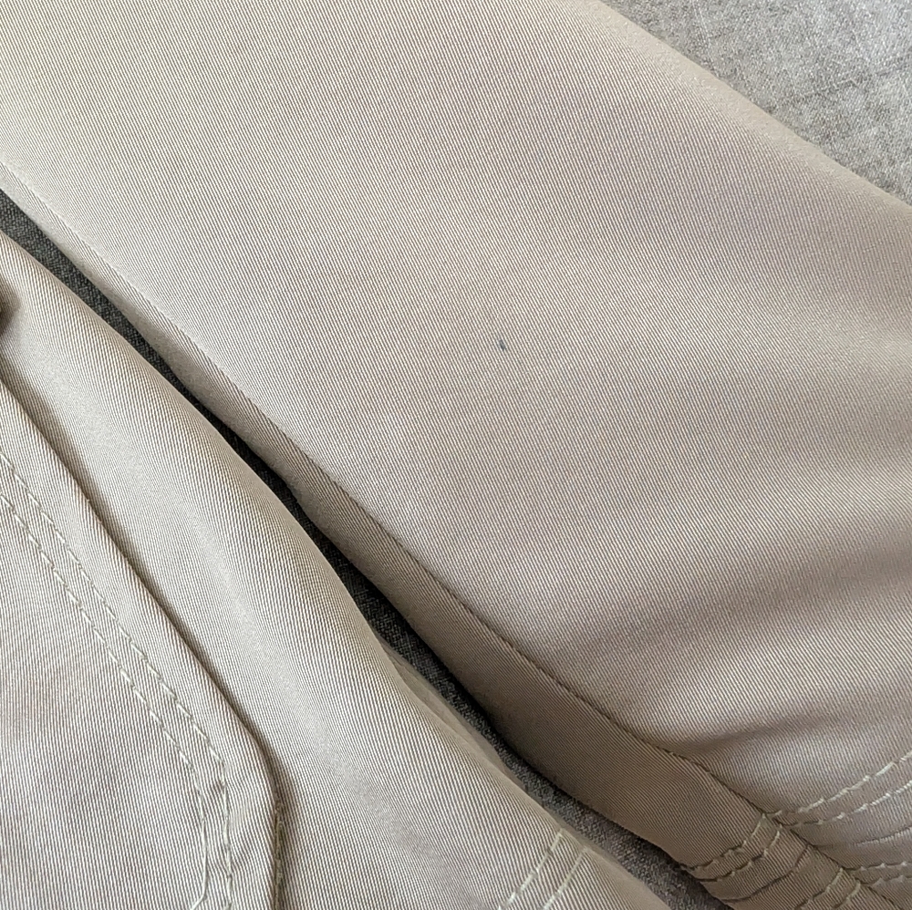 Anthropologie Elevenses Femme Trench Jacket Neutral Motif Size 0 - Picture 12 of 16